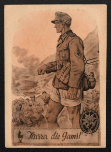 1941 'Taurra the Jams!', Propaganda Postcard, Third Reich Nazi Germany