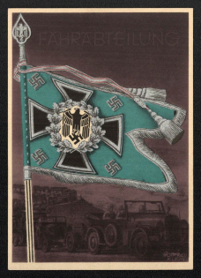 'Fakhravtailing', Propaganda Postcard, Third Reich Nazi Germany