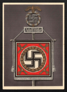 'Adolf Hitler', Propaganda Postcard, Third Reich Nazi Germany