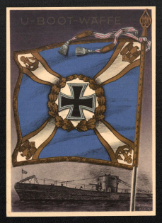 'Submarine Weapon', Propaganda Postcard, Third Reich Nazi Germany
