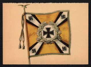 'War Victim Wall Calendar of National Socialist War Victim Care', Propaganda Postcard, Third Reich Nazi Germany