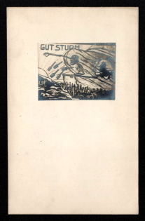 'Good Storm', Propaganda Postcard, Third Reich Nazi Germany