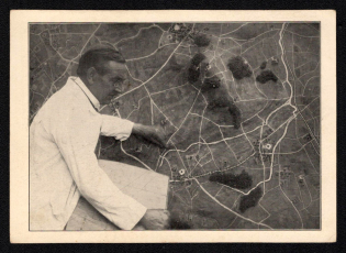 'Souvenir of the Exhibition the German Front Munich', Propaganda Postcard, Third Reich Nazi Germany