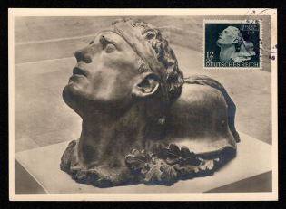 'Munich. House of German Art', Propaganda Postcard, Third Reich Nazi Germany