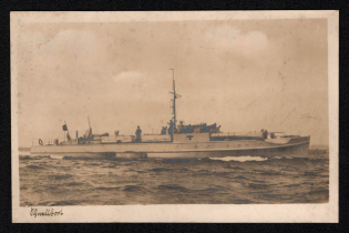 'Fastboat', Propaganda Postcard, Third Reich Nazi Germany