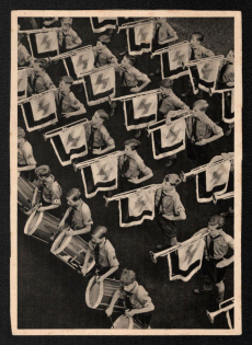 1937 'Fanfaren Celebration of the Youth', Propaganda Postcard, Third Reich Nazi Germany