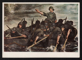 1940 'Munich House of German Art Paul Mathias Padua, Munich - May 10, 1940', Propaganda Postcard, Third Reich Nazi Germany