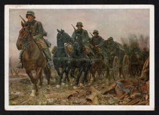 1943 'Munich, Haus Der Deutsche Kunst Oskar Martin-Amorbach', Propaganda Postcard, Third Reich Nazi Germany