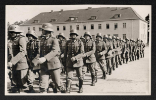 'German Soldiers', Propaganda Postcard, Third Reich Nazi Germany