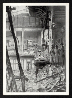 1937 'Large Antiboles Exhibition of the Reich Propaganda Manager of the NSDAP', Propaganda Postcard, Third Reich Nazi Germany