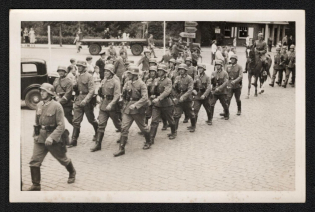 'German Soldiers', Propaganda Postcard, Third Reich Nazi Germany