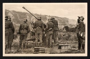 1940 'German Soldiers', Propaganda Postcard, Third Reich Nazi Germany