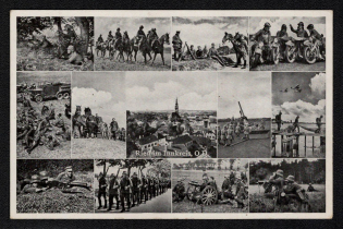 1942 'Ried Im Innkreis, Od', Propaganda Postcard, Third Reich Nazi Germany