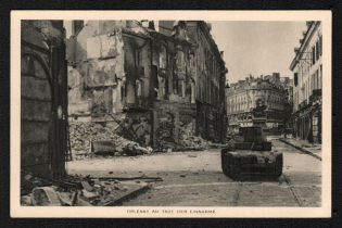 'Orleans on the Day of Intake', Propaganda Postcard, Third Reich Nazi Germany