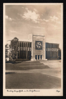 1939 'Nuremberg Congress Hall in the Luitpoldarena', Propaganda Postcard, Third Reich Nazi Germany