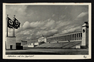 1938 'City of the Reich Party Days Nurnberg', Propaganda Postcard, Third Reich Nazi Germany