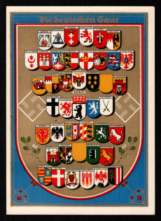 1939 'Bie German Gaut', Propaganda Postcard, Third Reich Nazi Germany