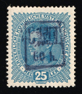 1919 60h on 25h Romanian Occupation of Kolomyia CMT, Ukraine (Kramarenko 18)