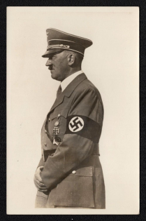 1938 'Adolf Hitler', Propaganda Postcard, Third Reich Nazi Germany