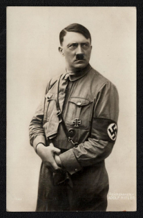1938 'Adolf Hitler', Propaganda Postcard, Third Reich Nazi Germany