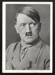 1938 'Adolf Hitler', Propaganda Postcard, Third Reich Nazi Germany