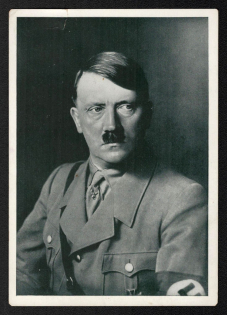 1938 'Adolf Hitler', Propaganda Postcard, Third Reich Nazi Germany
