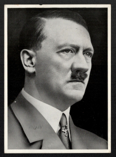 1939 'Adolf Hitler', Propaganda Postcard, Third Reich Nazi Germany