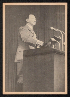 'Adolf Hitler', Propaganda Postcard, Third Reich Nazi Germany
