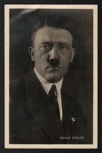 'Adolf Hitler', Propaganda Postcard, Third Reich Nazi Germany