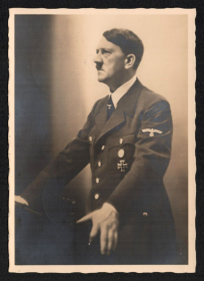 1941 'Adolf Hitler', Propaganda Postcard, Third Reich Nazi Germany