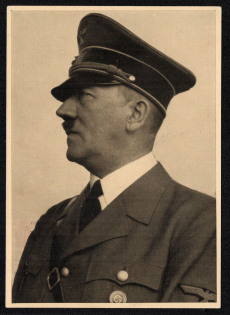 1941 'Adolf Hitler', Propaganda Postcard, Third Reich Nazi Germany