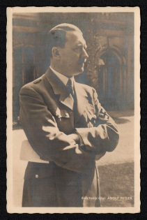 'Adolf Hitler', Propaganda Postcard, Third Reich Nazi Germany