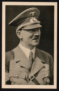 1940 'Adolf Hitler', Propaganda Postcard, Third Reich Nazi Germany