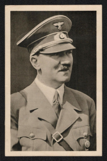 1939 'Adolf Hitler', Propaganda Postcard, Third Reich Nazi Germany