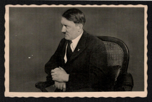'Adolf Hitler', Propaganda Postcard, Third Reich Nazi Germany