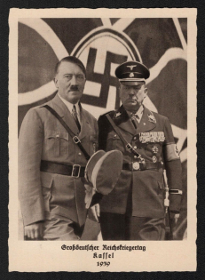 1939 'Great German Reich Warmer Day Kassel 1939', Propaganda Postcard, Third Reich Nazi Germany