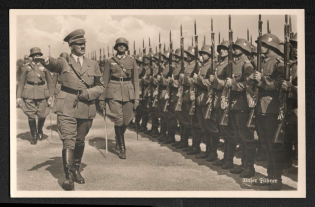 1937 'Our Guide', Propaganda Postcard, Third Reich Nazi Germany