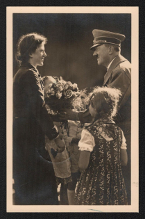 1944 'Adolf Hitler', Propaganda Postcard, Third Reich Nazi Germany