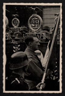 1938 'Adolf Hitler', Propaganda Postcard, Third Reich Nazi Germany