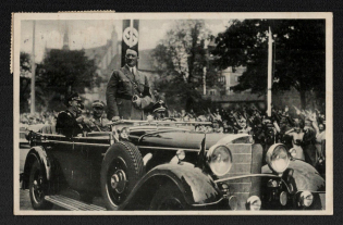 1936 'Adolf Hitler', Propaganda Postcard, Third Reich Nazi Germany