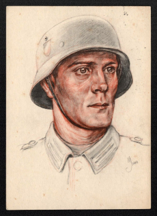 1940 'Day of the Wehrmacht. Sauter Gaukultur Award Winner 1940', Propaganda Postcard, Third Reich Nazi Germany