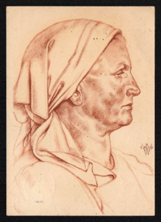 1941 'Donation for the Vda School Collection 1940', Propaganda Postcard, Third Reich Nazi Germany