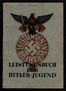 'Achievement Book of the Hitler's Youth' Complete 32 pages Exellent condition