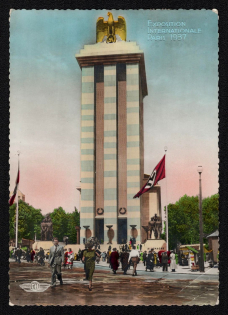 1937 'Exposure International Paris 1937' France Propaganda Postcard