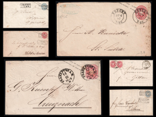 German States, Germany, Collection of Covers (Used)