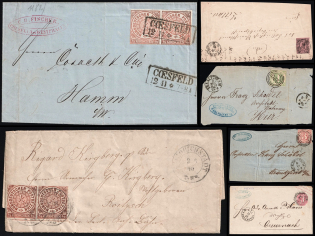 German States, Germany, Collection of Covers (Used)