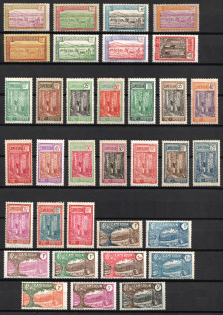 1925-38 Cameroun, French Colonies (Sc. 170 - 183, 185 - 188, 190 - 194, 196 - 202, 204, 207 - 209, CV $85)