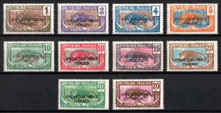 1924-30 Middle Congo, French Colonies (Sc. 23 - 32, Full Set, CV $40)