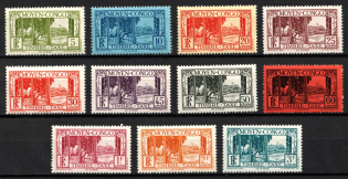 1933 Middle Congo, French Colonies, Postage Due Stamps (Sc. J23 - J33, Full Set, CV $45)