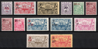 1924-27 New Caledonia, French Colonies (Sc. 124 - 135, Full Set, CV $35)